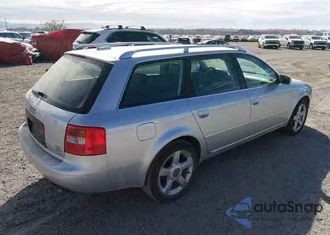 2004 Audi A6 Avant из США, поврежденный, VIN WAUVT64B74N104261